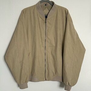vintage men’s bomber water resistant jacket